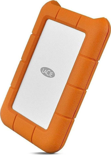 Lacie Rugged USB-C USB 3.1 / USB-C Εξωτερικός HDD 5TB 3.5" Κίτρινο