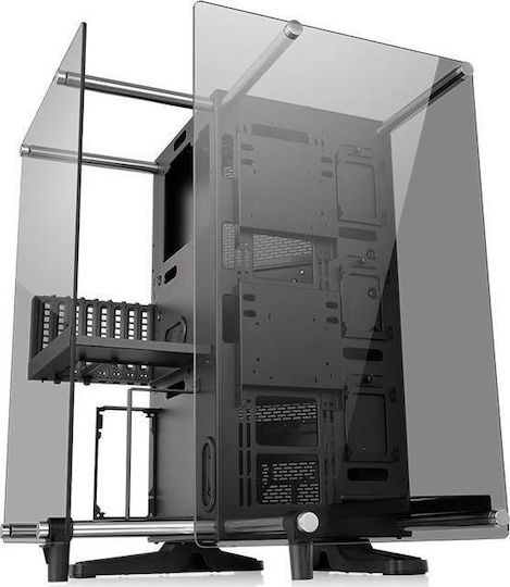 Thermaltake Core P90 Tempered Glass Edition Gaming Midi Tower Computer Case with Window Panel Black