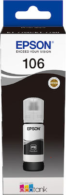 Epson 106 Μελάνι Εκτυπωτή InkJet Μαύρο (C13T00R140)