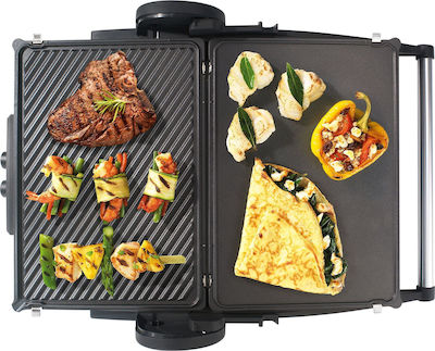 Сандвич грил с отделяеми плочи за for 4 Sandwiches Sandwiches 2000W Инокс