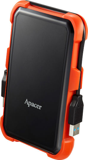 Apacer AC630 USB 3.1 Εξωτερικός HDD 1TB 2.5" Μαύρο