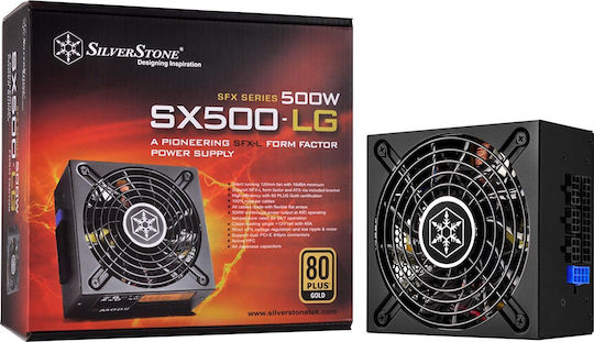 Silverstone SFX SX500-LG rev. 2.0 500W Μαύρο Τροφοδοτικό Υπολογιστή Full Modular 80 Plus Gold