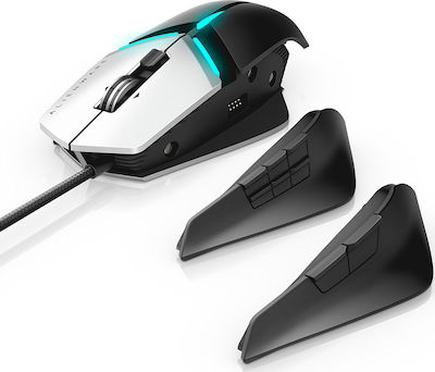 Dell Alienware Elite AW958 Безжична RGB Гейминг Мишка 12000 DPI Многоцветен