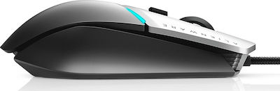 Dell Alienware Elite AW958 Безжична RGB Гейминг Мишка 12000 DPI Многоцветен
