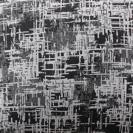 Rythmos Charlie Armchair Throw Jacquard 160x180cm 03 Grey-Black