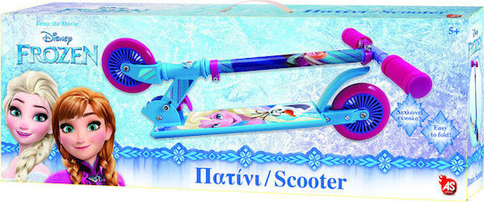 AS Παιδικό Πατίνι Αναδιπλούμενο Frozen Δίτροχο για 5+ Ετών Γαλάζιο
