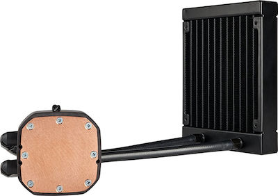 Corsair Hydro Series H60 (2018) Wasserkühlungssystem für Prozessoren Einzelner Ventilator 120mm für Socket /A/M/4/ / / /1/2/0/0/ /1/1/5/x/ mit RGB Beleuchtung Schwarz