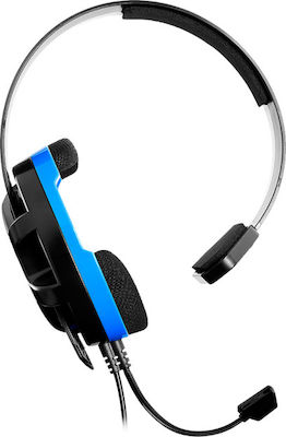 Turtle Beach Recon Chat PS4 Über Ohr Gaming-Headset mit Verbindung 3,5mm Blau