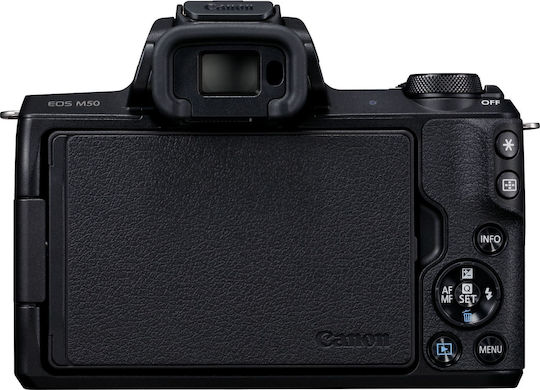 Canon EOS M50 Spiegellose Kameras Kit (EF-M 18-150mm F3.5-6.3 IS STM) Schwarze