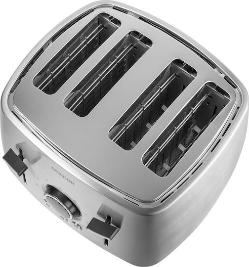 Sencor Тостер 4 слота 1600W Inox