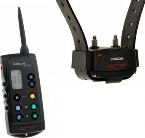 Num'axes Canicom 1500 Pro Dog Training Shock Collar with Range 1500m