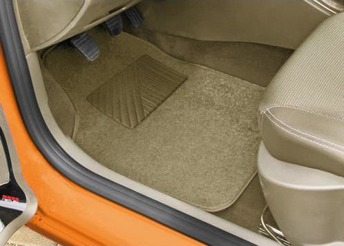 Lampa Set of Front and Rear Mats Universal 4pcs from Carpet Beige