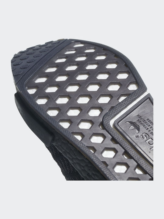 NMD_R1 STLT Primeknit Ανδρικά Sneakers Μαύρα