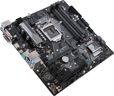 Asus Prime H370M-Plus Motherboard Micro ATX με Intel 1151 rev 2 Socket