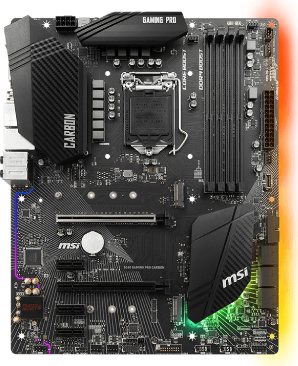 Msi b360 a pro какие процессоры поддерживает