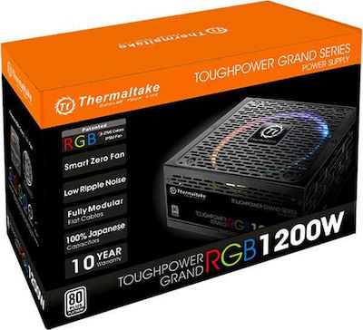 Thermaltake Toughpower Grand RGB 1200W Τροφοδοτικό Υπολογιστή Full Modular 80 Plus Platinum