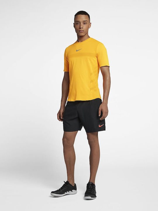 Nike Bluza De Tenis Bărbați Galben Court AeroReact Rafa 888206-845