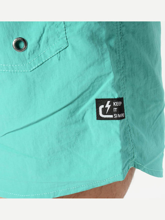 Herren-Bademode Kurze Hosen Türkis 181.EM501.84-TÜRKISE