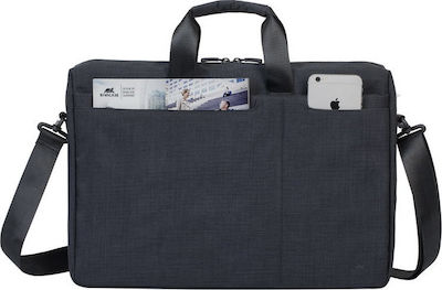 Rivacase Biscayne 8355 Tasche Schulter / Handheld für Laptop 17.3" in Schwarz Farbe