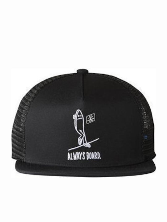 Terminal Radness Jockey με Δίχτυ και Ίσιο Γείσο Μαύρο