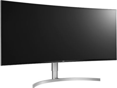LG 38WK95C-W Ultrawide IPS HDR Curved Monitor 38" QHD 3840x1600 με Χρόνο Απόκρισης 5ms GTG