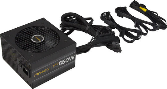 Antec Earthwatts Gold Pro 650W Τροφοδοτικό Υπολογιστή Semi Modular 80 Plus Gold