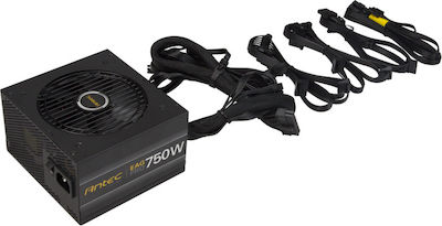 Antec Earthwatts Gold Pro 750W Τροφοδοτικό Υπολογιστή Semi Modular 80 Plus Gold