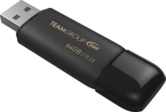 TeamGroup C175 64GB USB 3.0 Stick Black