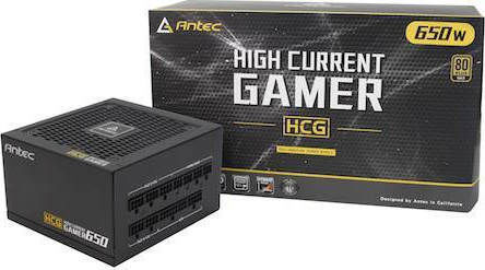Antec HCG650 650W Τροφοδοτικό Υπολογιστή Full Modular 80 Plus Gold