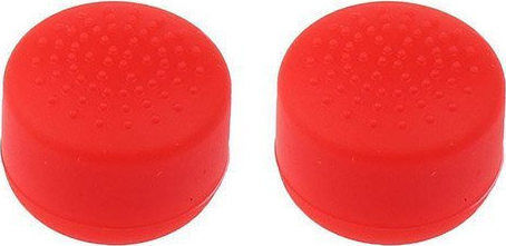 Ornate Thumb Grips Χειριστηρίου για PS4 σε Κόκκινο χρώμα