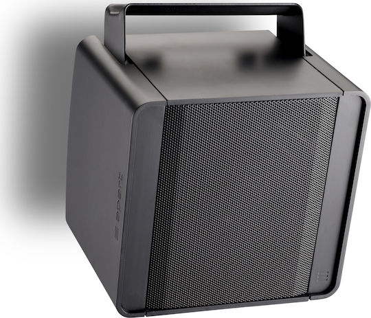 Apart Audio Passiv Wandlautsprecher 25W KUBO3 (Paar) in Schwarz Farbe