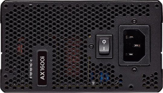 Corsair AX Series AX1600i 1600W Μαύρο Τροφοδοτικό Υπολογιστή Full Modular 80 Plus Titanium