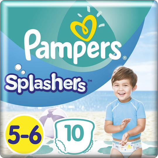 Pampers Swim Diapers Splashers No. 5 for 14+kg 10pcs