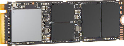 Intel 760p SSD 512GB τύπου M.2 με σύνδεση PCI Express 3.0 SSDPEKKW512G801