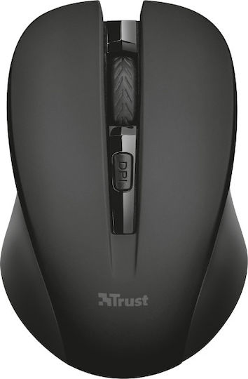 Trust Mydo Silent Click Ασύρματο Ποντίκι Μαύρο
