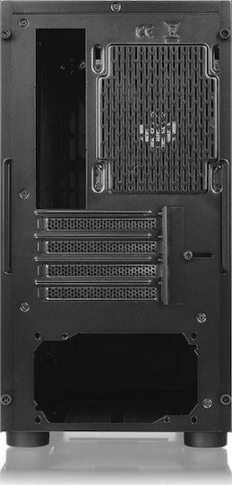 Thermaltake Versa H18 Gaming Midi Tower Computer Case with Side Window Black
