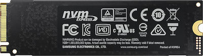 Samsung 970 Evo SSD 500GB τύπου M.2 με σύνδεση PCI Express 3.0 MZ-V7E500BW