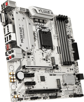 MSI B360M Mortar Titanium Motherboard Micro ATX mit Intel 1151 Socket