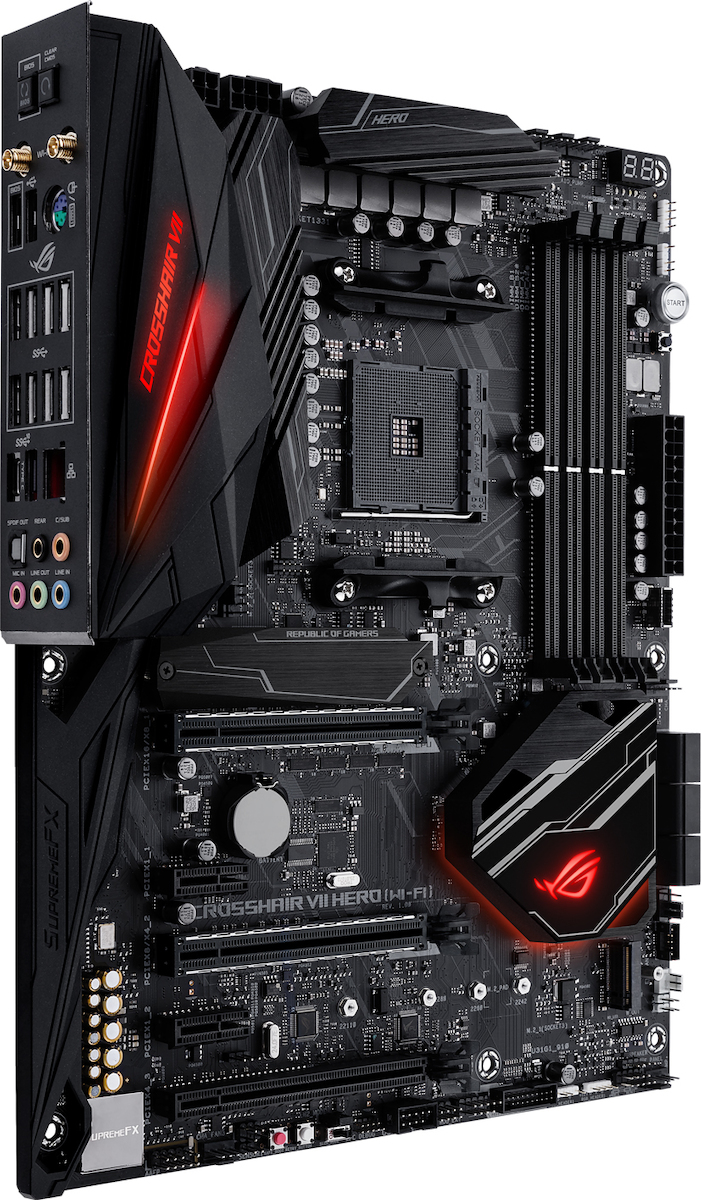 Asus rog crosshair vii hero обзор