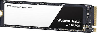Western Digital WD Black SSD 1TB τύπου M.2 με σύνδεση PCI Express 3.0 WDS100T2X0C