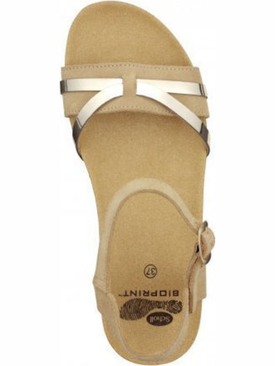 Kelly Anatomische Damenplattformen Beige