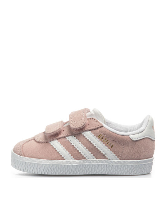 Adidas Παιδικά Sneakers Gazelle CF με Σκρατς Icey Pink / Cloud White