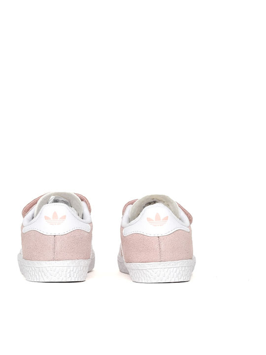 Gazelle Originals Kinder Sneaker mit Bügel- und Schleifenverschluss Icey Pink / Cloud White