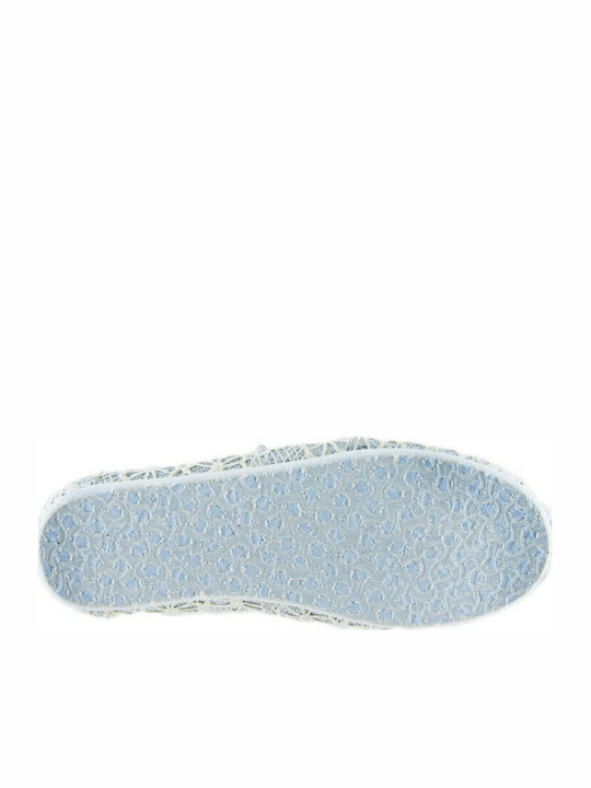 Kids Espradrilles Slip-On Gray Classic Crochet Youth