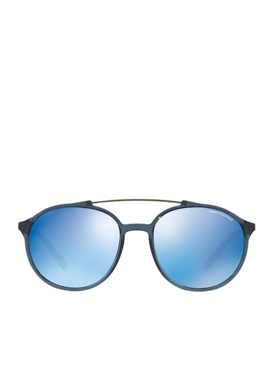 Armani Exchange Ochelari de soare Albastru cu Cadru & Albastru Lentilă Armani Exchange Ochelari de soare Albastru cu Cadru & Albastru Lentilă