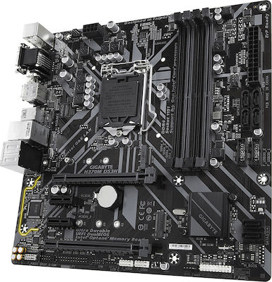Gigabyte H370M DS3H (rev. 1.0) Placă de bază Micro ATX cu Intel 1151 rev 2 - 1151 revizia 2 Socket
