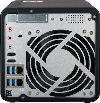 QNap TS-453BE-2G NAS Tower με 4 θέσεις για HDD/SSD και 2 θύρες Ethernet