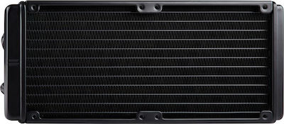 Corsair Hydro Series H100x Υδρόψυξη Επεξεργαστή Διπλού Ανεμιστήρα 120mm για Socket AM4/1200/115x
