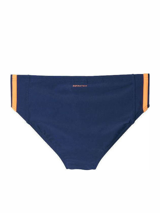 adidas 3-Stripes Kids Swimwear Swim Briefs Navy Blue