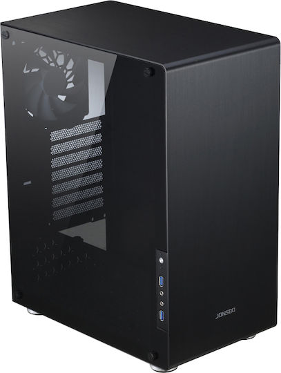 Jonsbo U4 Midi Tower Κουτί Υπολογιστή Μαύρο